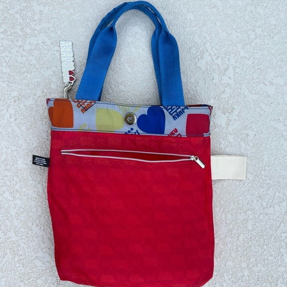 VTG Y2K HARAJUKU LOVERS tote with charm - Picture 6 of 8